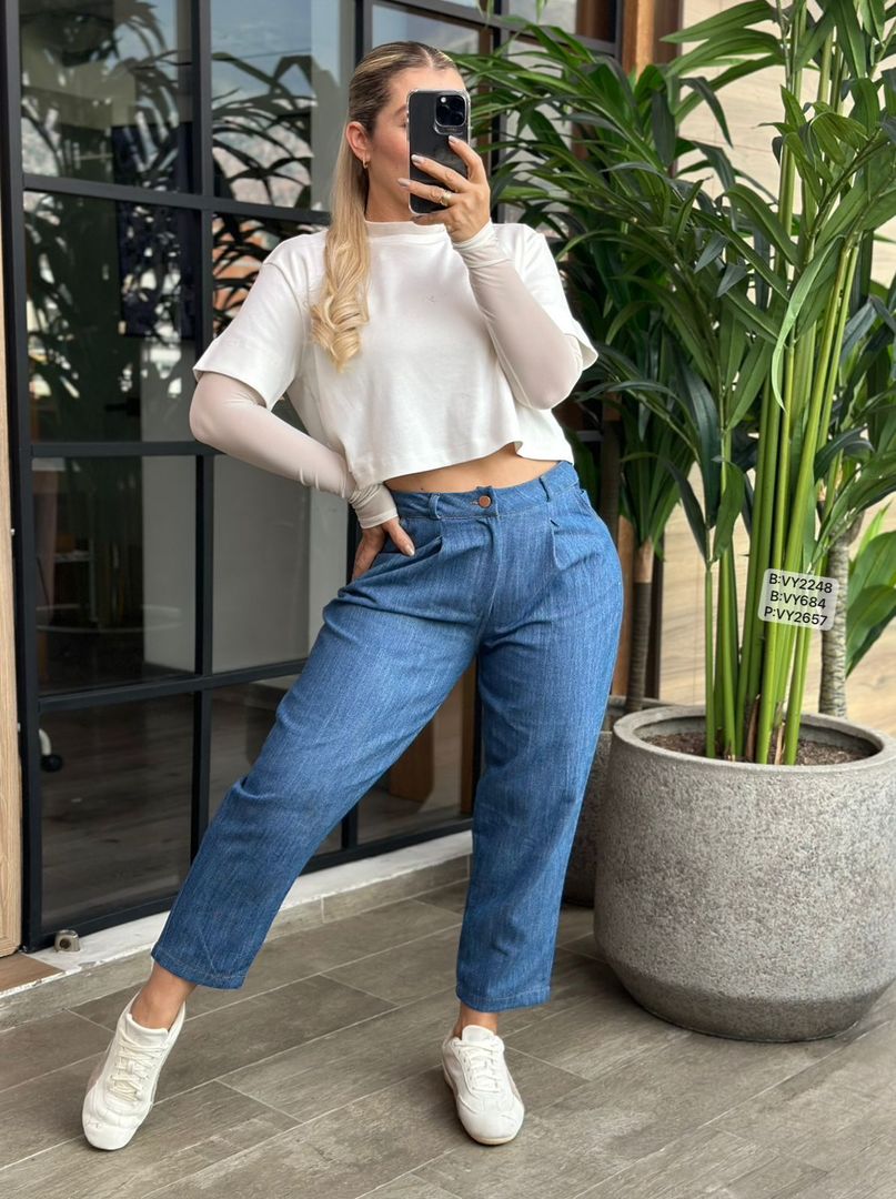 PANTALON INDIGO  VY2657