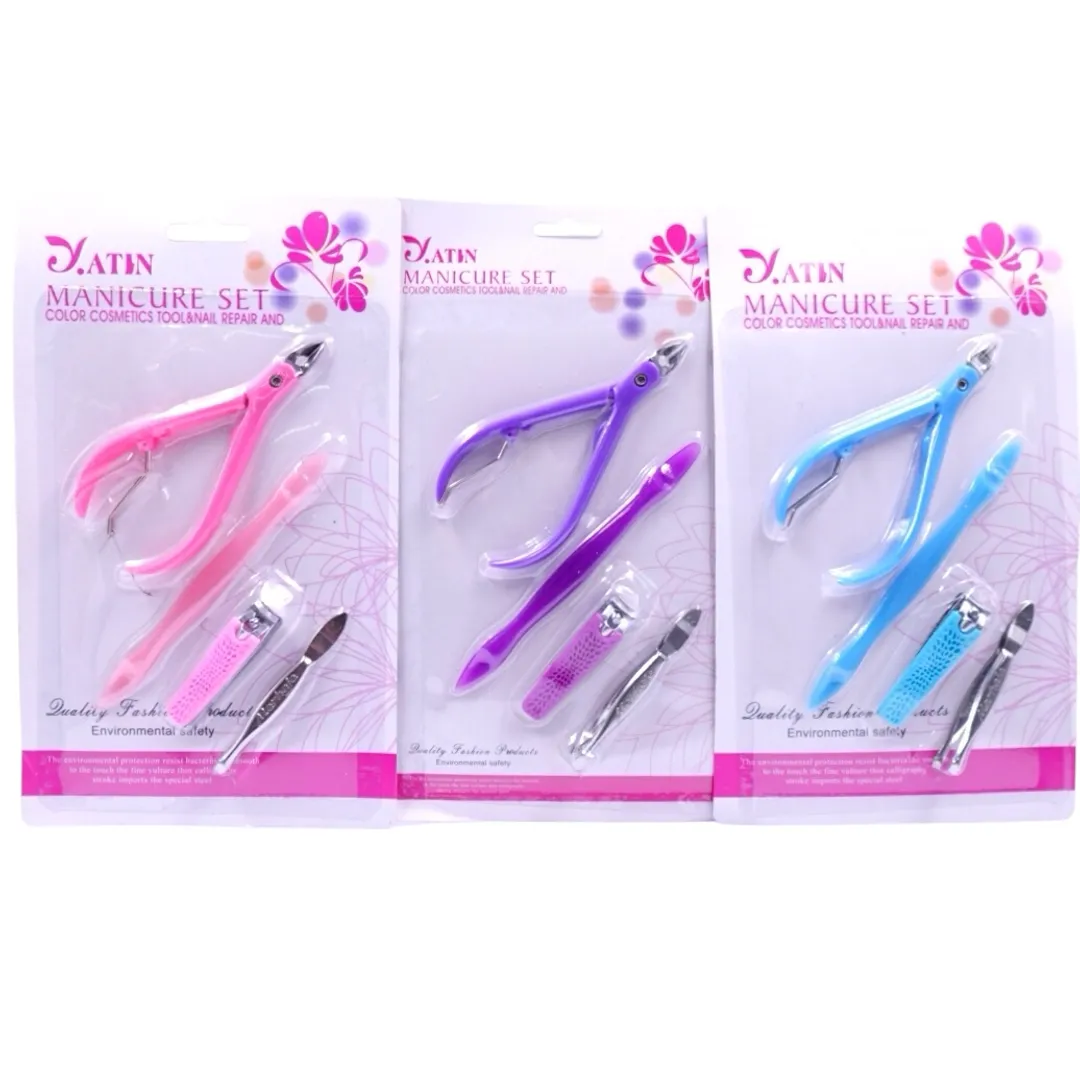 KIT MANICURE YATIN x4 REF:LD-723
