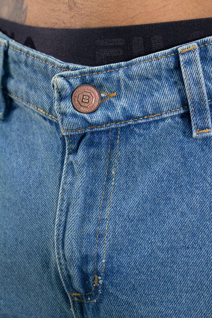 JEANS OVER CARPINTERO AZUL VERDOSO