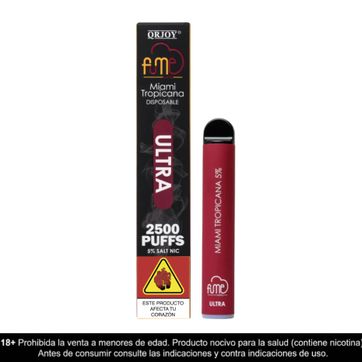 Imagen del producto Fume Ultra Miami Tropicana 2500 Puffs