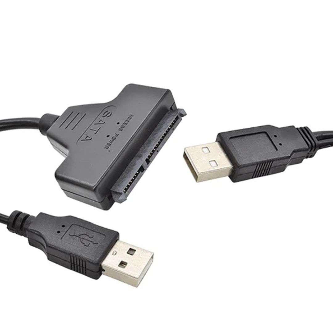 Cable SATA a 2 USB 2.0