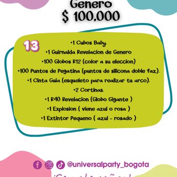 Imagen del producto COMBO REVELACIÓN # 13