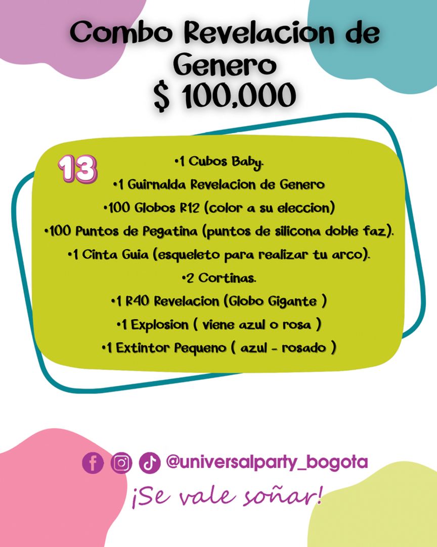 COMBO REVELACIÓN # 13