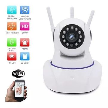 CÁMARA 3 ANTENAS V380 LAN - imagen 1