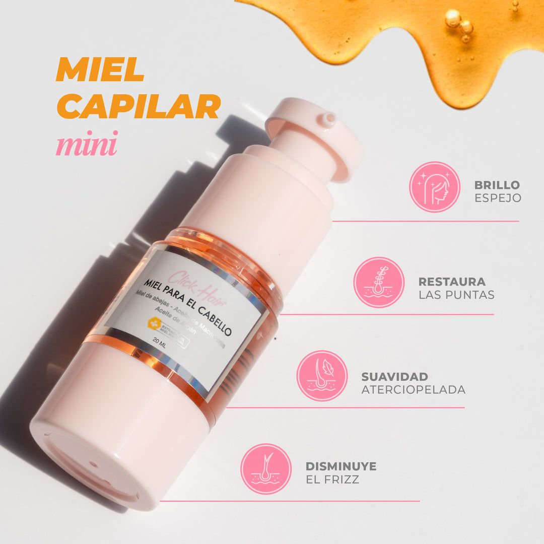 MIEL MINI CAPILAR CON ARGAN CLICK HAIR