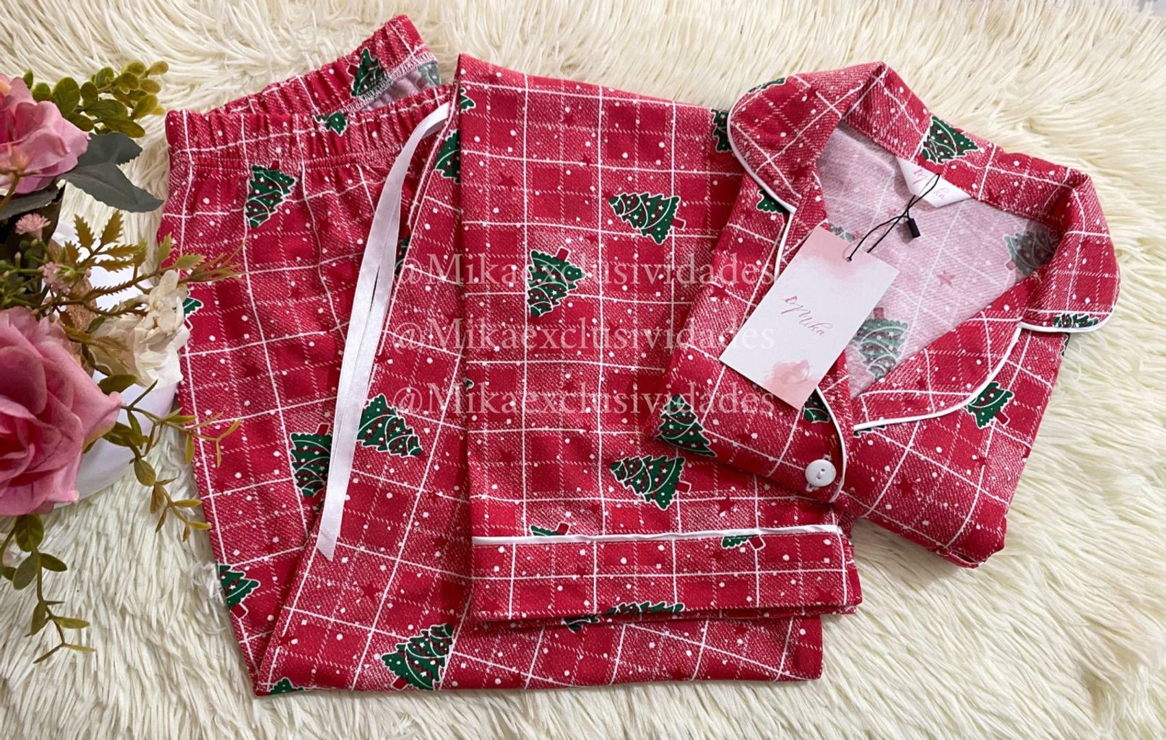 Set "Christmas tree" / Algodón Peach