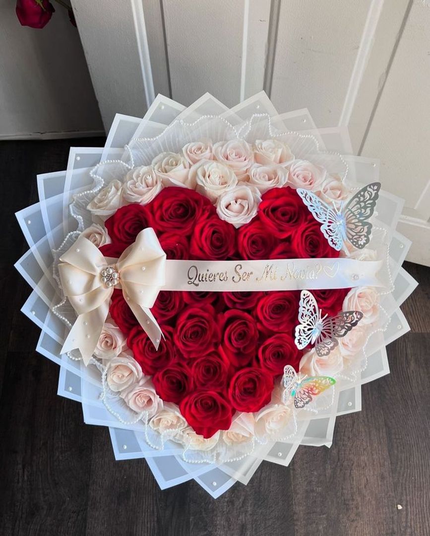 Ref.Buchon Corazon x60 rosas