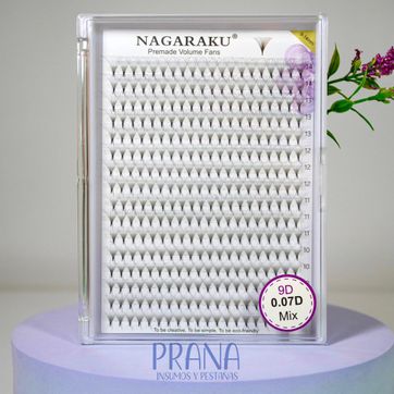 Pestañas en abanico pre-armado - imagen 1