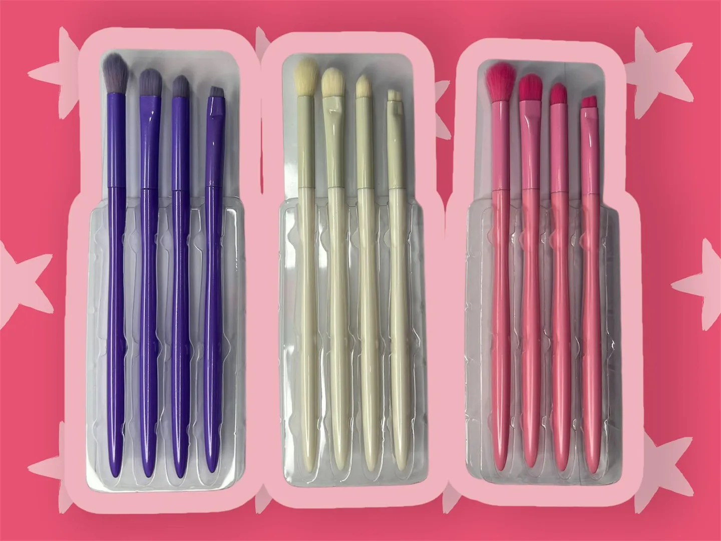 Set de brochas para ojos de Ruby Face