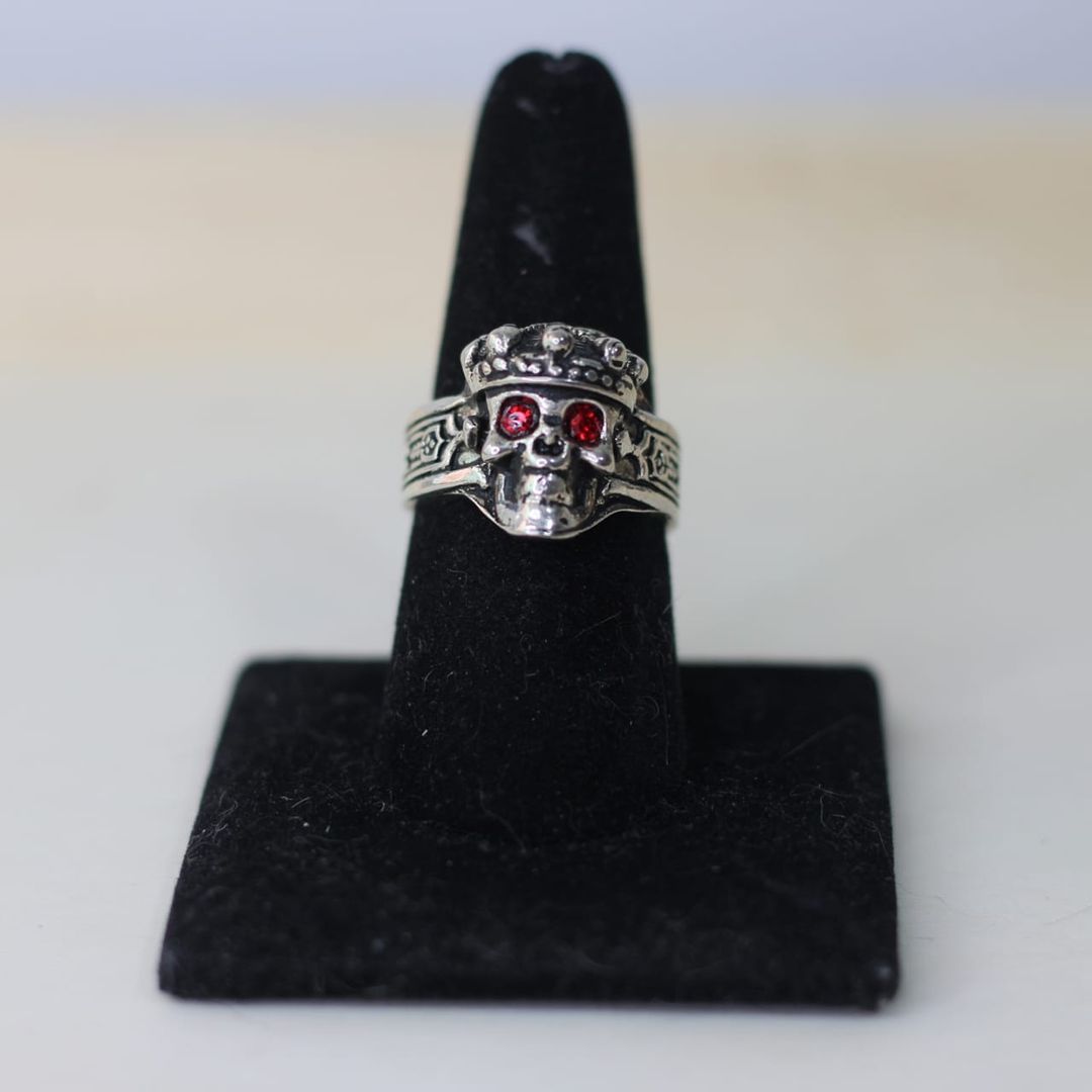 ANILLO CALAVERA CORONA