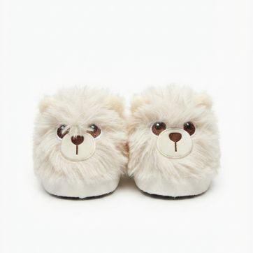 Imagen del producto Pantuflas oso gris talla 38/39