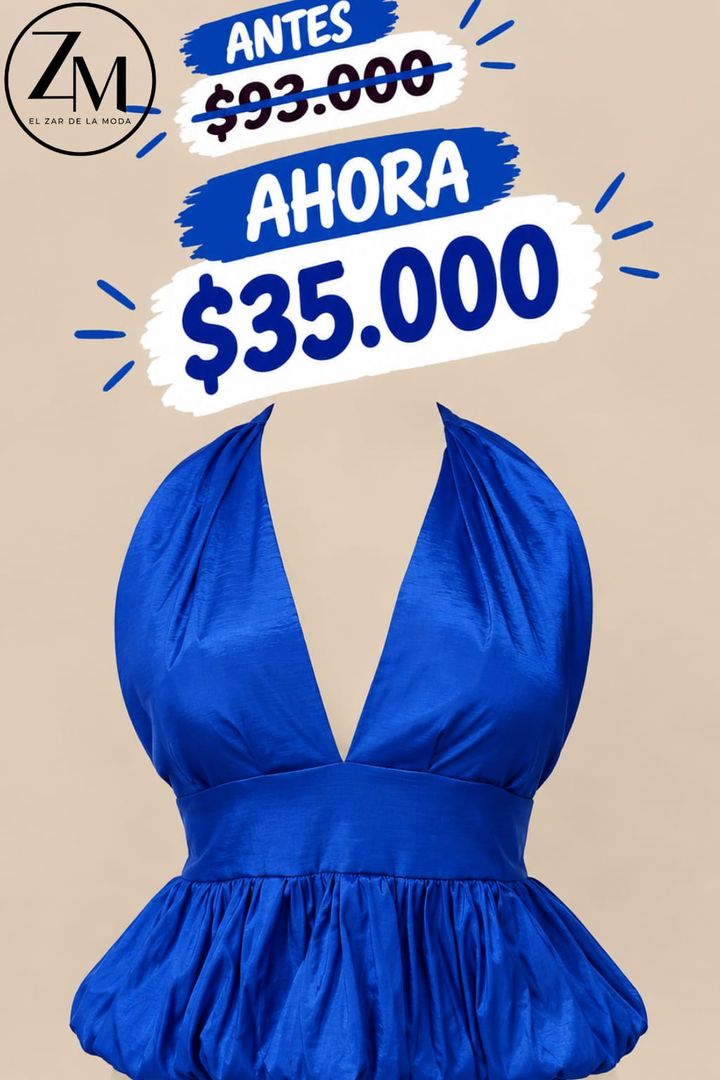 Blusa en tafeta 