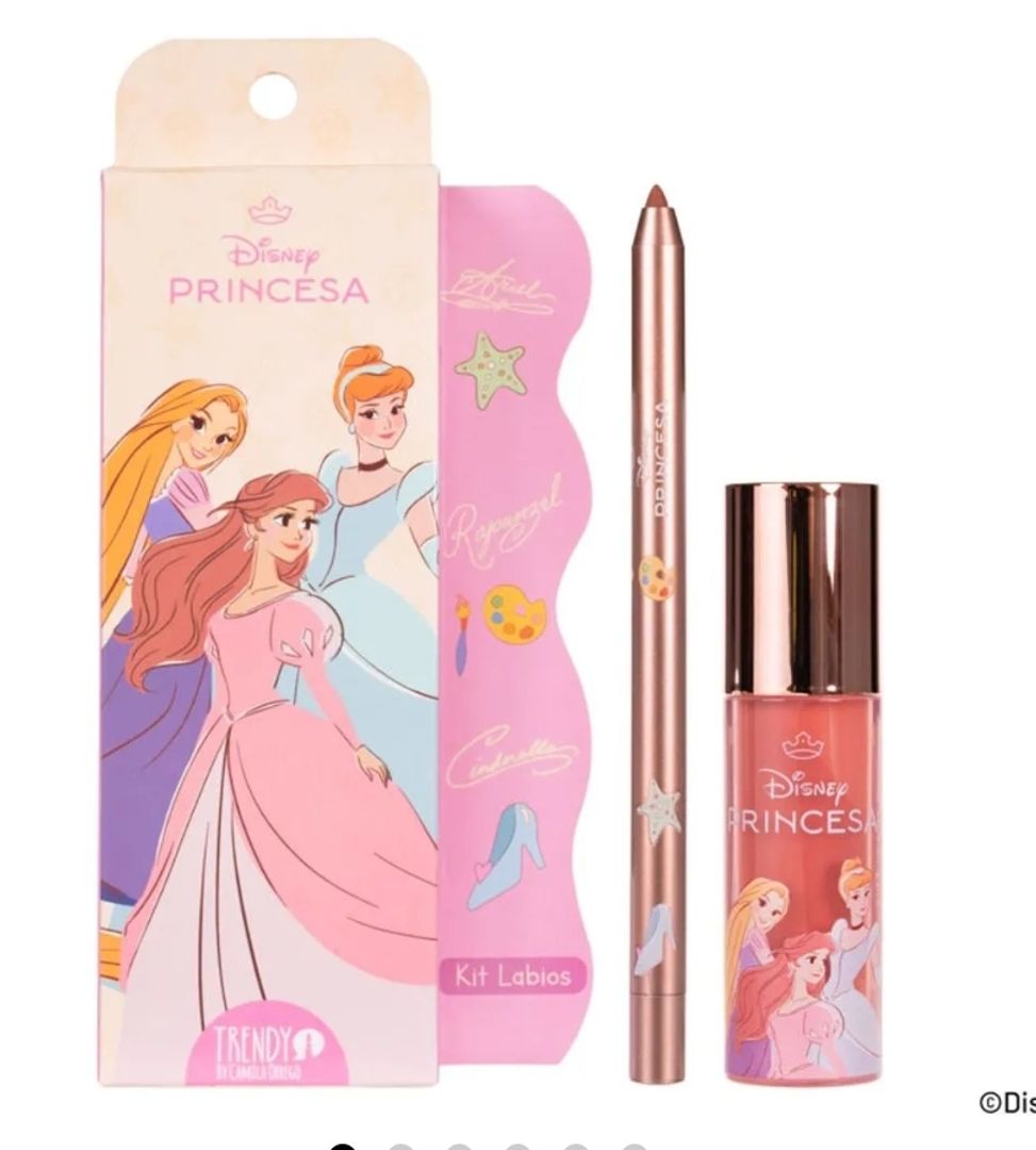 127- KIT DE LABIOS GLOSS PRINCESAS DISNEY 