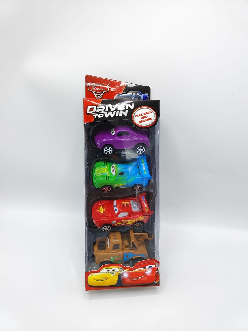 Colección  carro cars x 4 