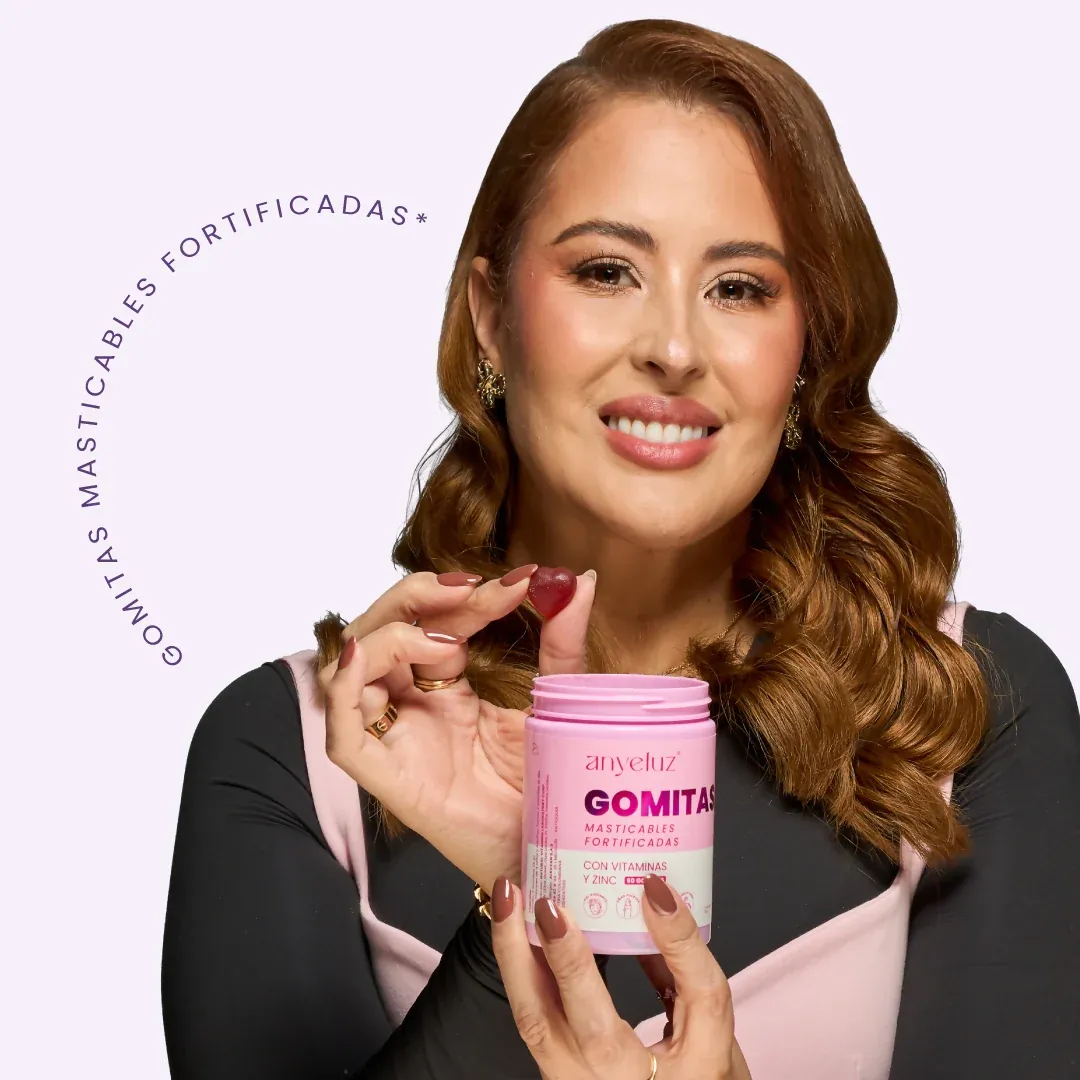 Gomitas masticables fortificadas 