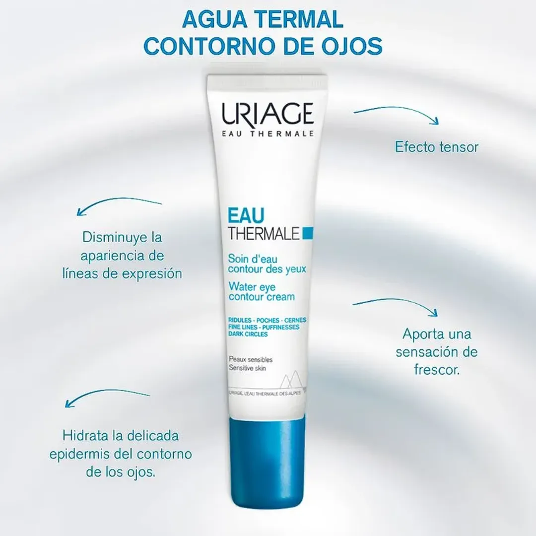 CONTORNO DE OJOS EAU THERMALE 15ML URIAGE