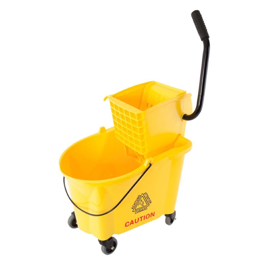 BALDE EXPRIMIDOR 30 LITROS AMARILLO