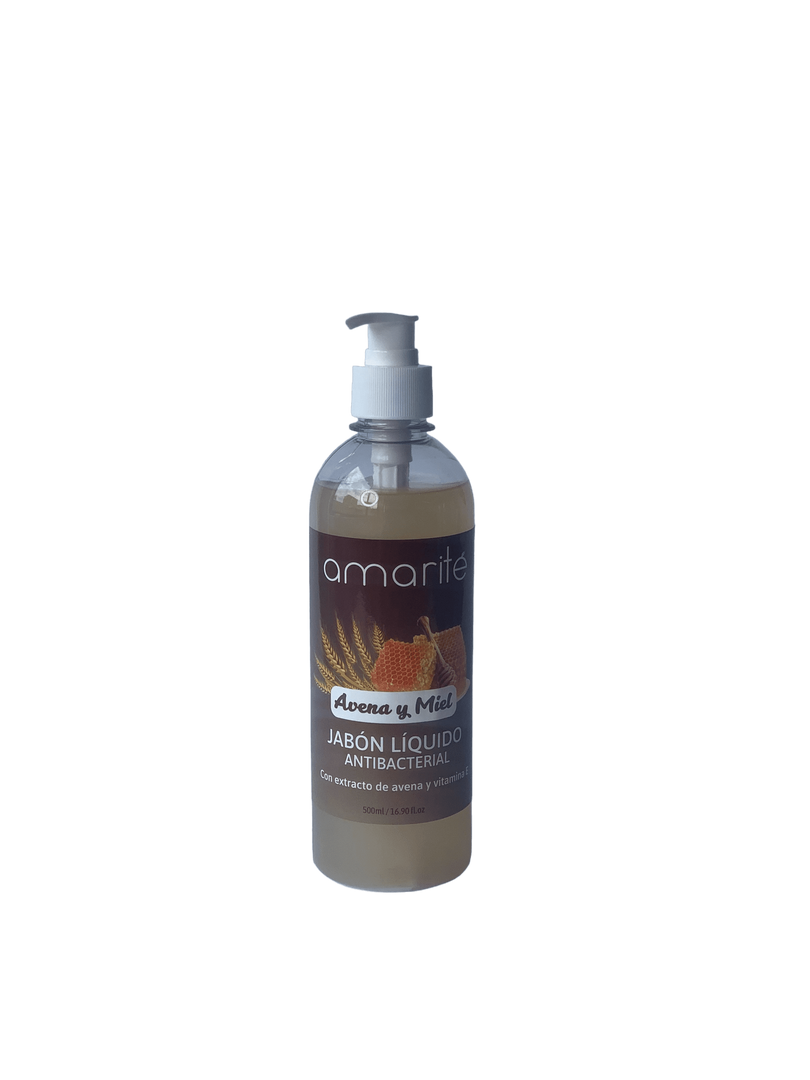 Jabón antibacterial Avena y miel 500 ml