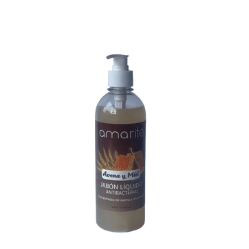 Imagen del producto Jabón antibacterial Avena y miel 500 ml