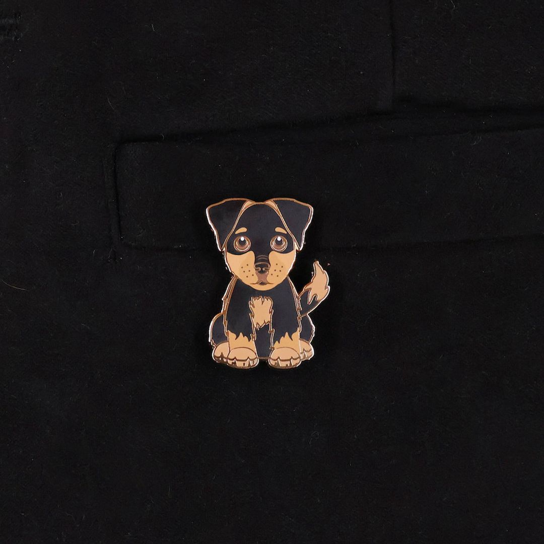 PIN CRIOLLITO NEGRO CAFE