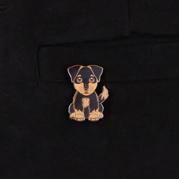 PIN CRIOLLITO NEGRO CAFE - imagen 3