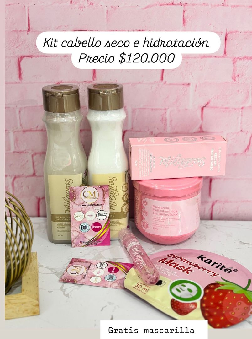 Kit Cabello Seco e Hidratación