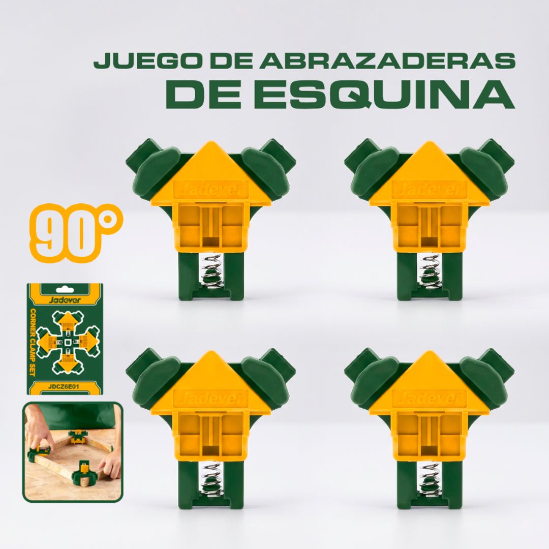 JUEGO DE PINZAS ANGULAR 90°