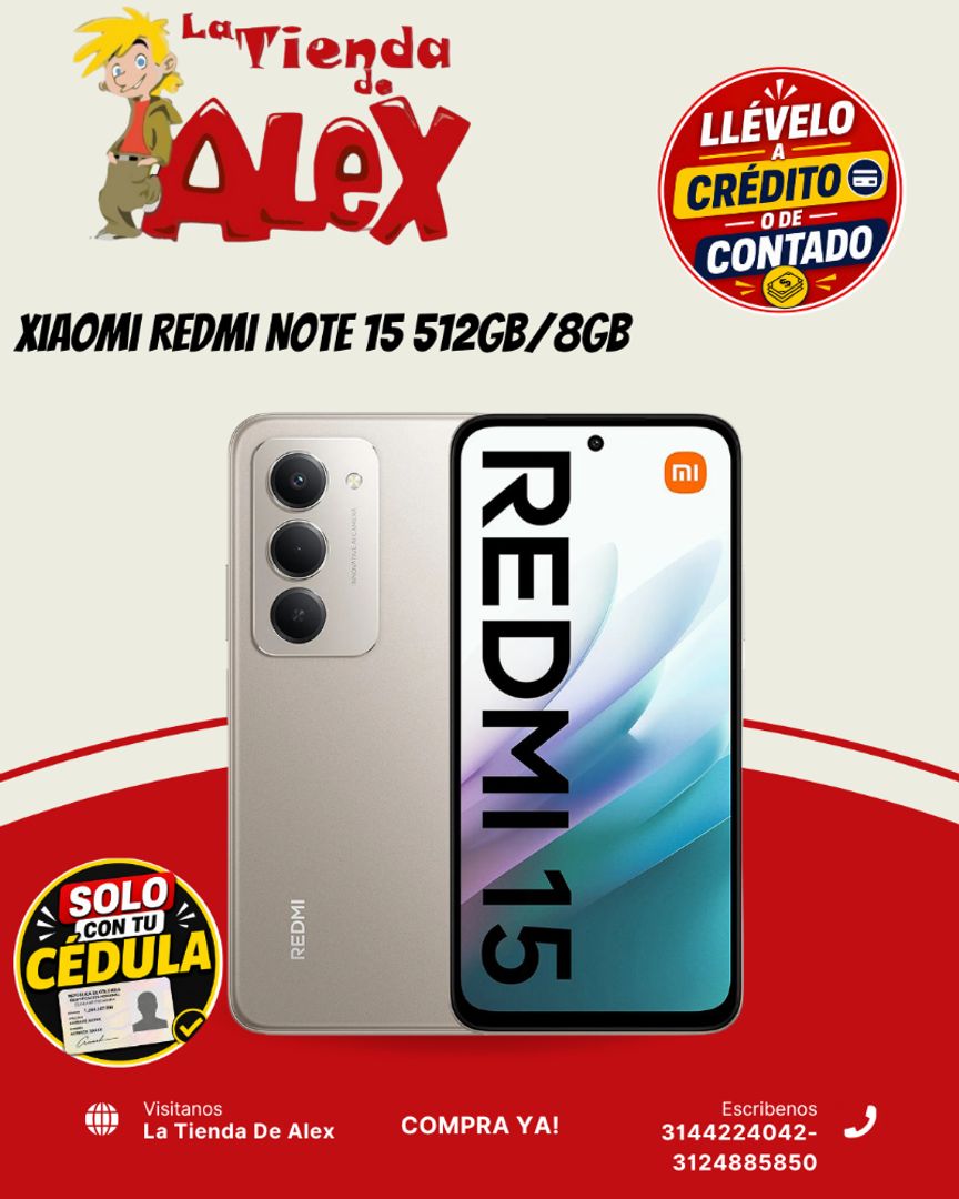 Xiaomi Redmi Note 15 512GB/8GB