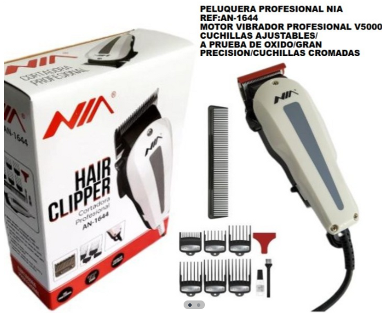 MAQUINA DE MOTILAR PROFESIONAL NIA AN-1644