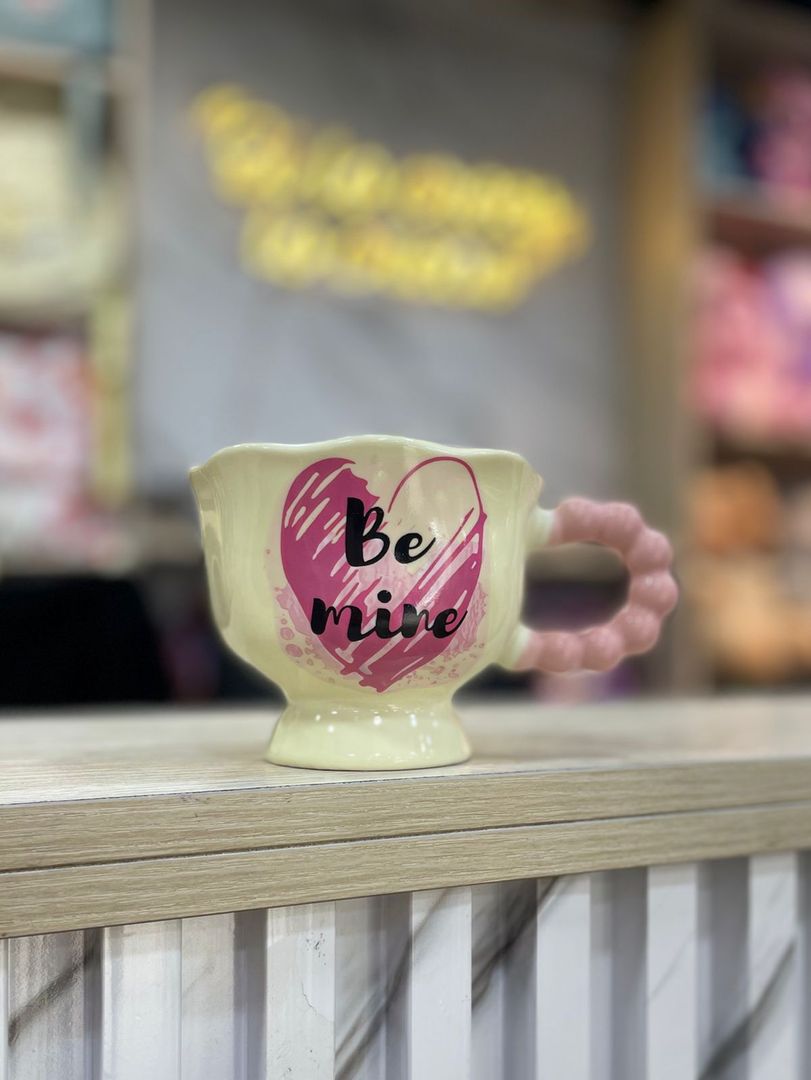 MUG CERAMICA CORAZÓN 