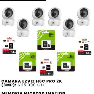 Imagen del producto KIT WIFI EZVIZ X6 INTERIOR 2K