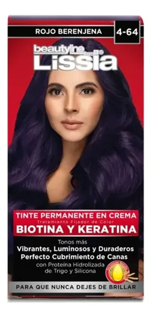 TINTE LISSIA 4-64 ROJO BERENJENA
