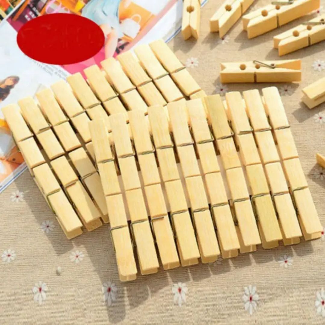 GANCHO MADERA  20 PCS