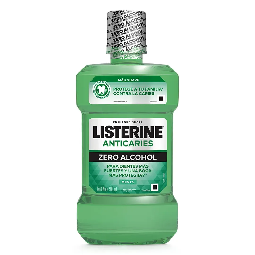 LISTERINE ZERO ANTICARIES*500ML