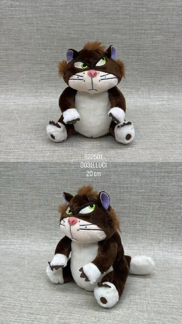 GATO LUCIFER CAFÉ 20 CM