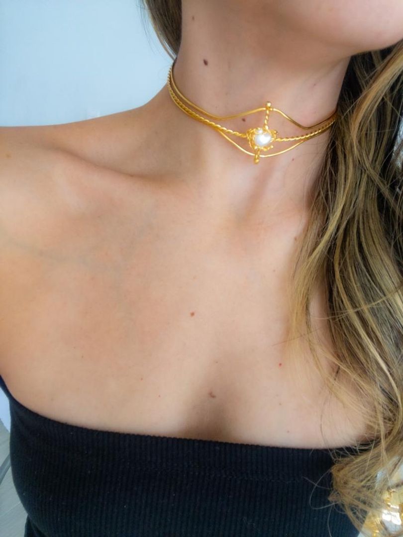 CHOKER PERLA