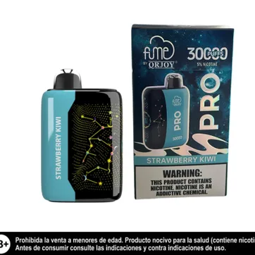 Imagen del producto Fume Pro Strawberry Kiwi 30.000 Puffs