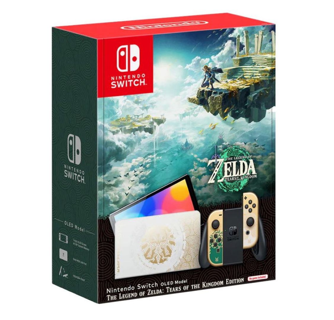 CONSOLA NINTENDO SWITCH OLED EDICION ZELDA TEARS OF THE KINGDOM