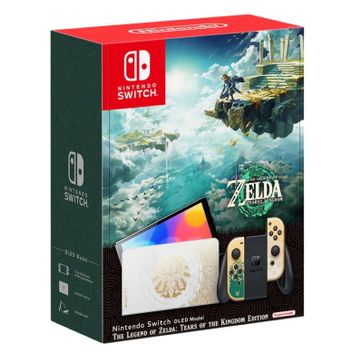 Imagen del producto CONSOLA NINTENDO SWITCH OLED EDICION ZELDA TEARS OF THE KINGDOM