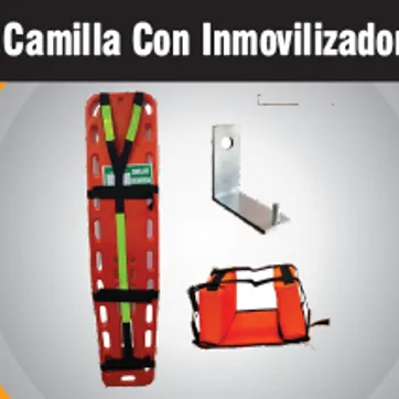 Imagen del producto Camilla con inmovilizador