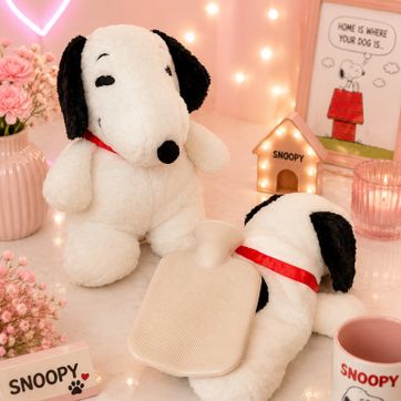 Peluche con bolsa térmica snoopy  - imagen 1