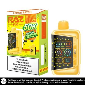 Imagen del producto Raz Lemon Batch 50.000 Puffs
