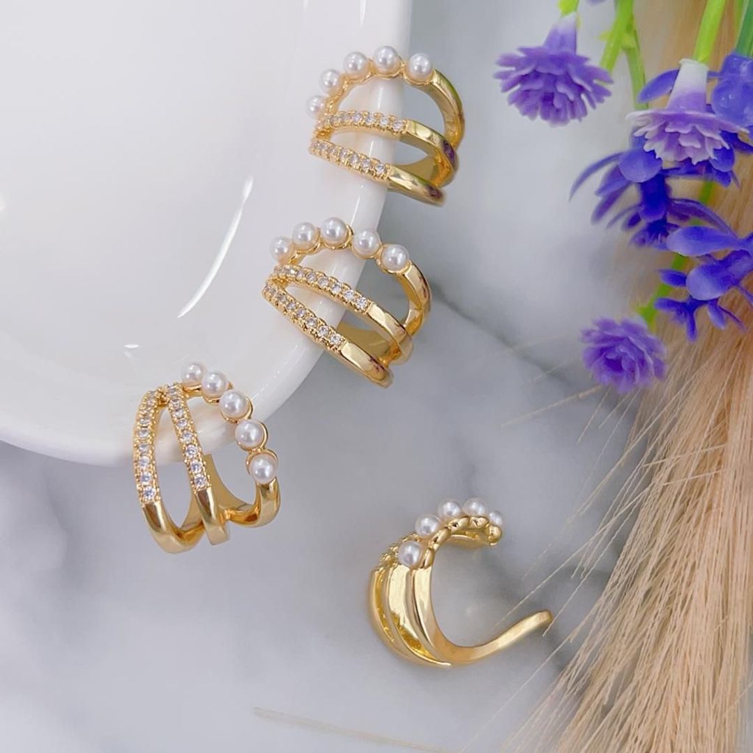Ear cuff rodio