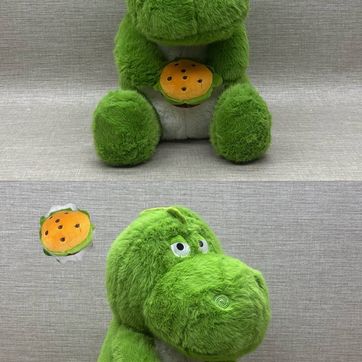Imagen del producto DINOSAURIO CON HAMBURGUESA 60 CM