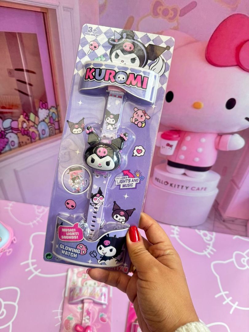 Reloj infantil con luz y sonido 