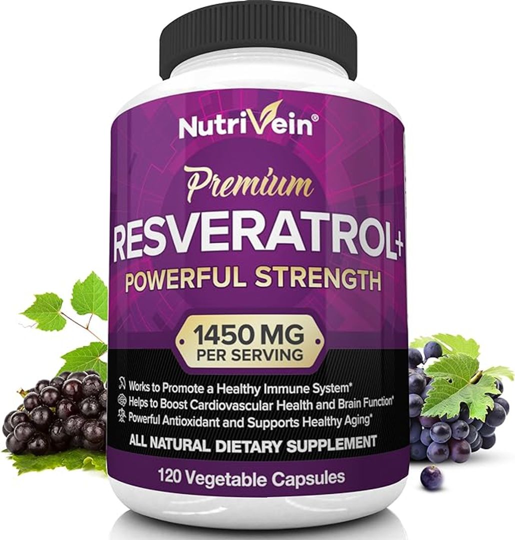 Resveratrol 1450mg 120 Cáp