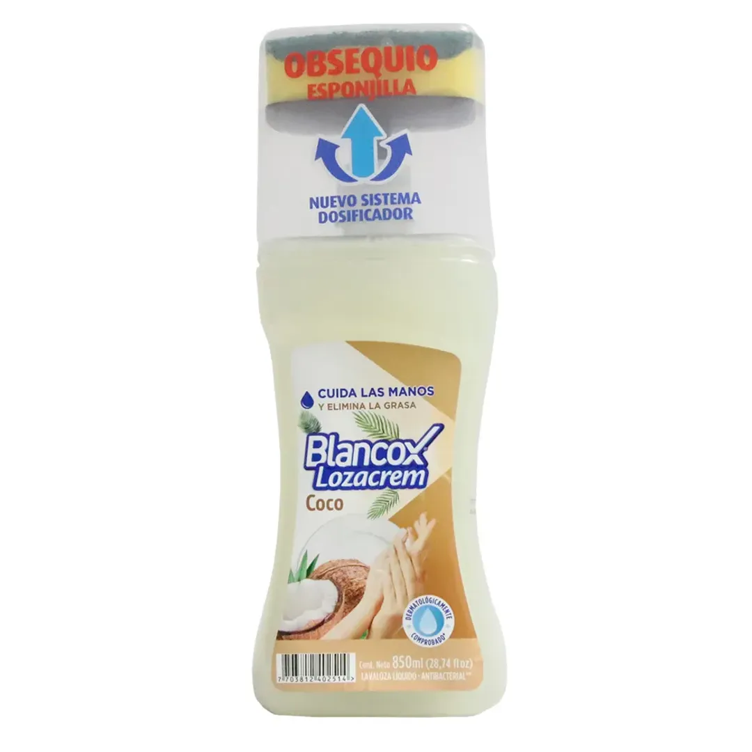 BLANCOX LOZACREAM COCO LIQUIDO*850ML