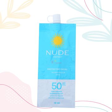 Imagen del producto Bloqueador facial Nude sobre