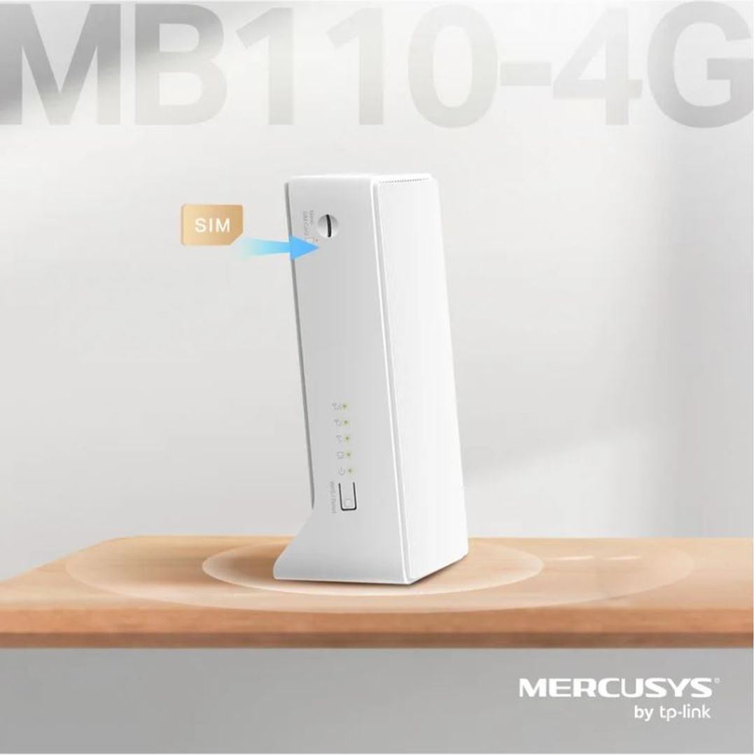 Router Mercusys MB110 4G LTE 300Mbps
