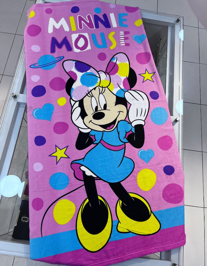 Toallas grandes Mickey y Minnie 